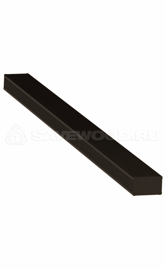 Полнотелый профиль Брус лавочный ДПК - SAVEWOOD