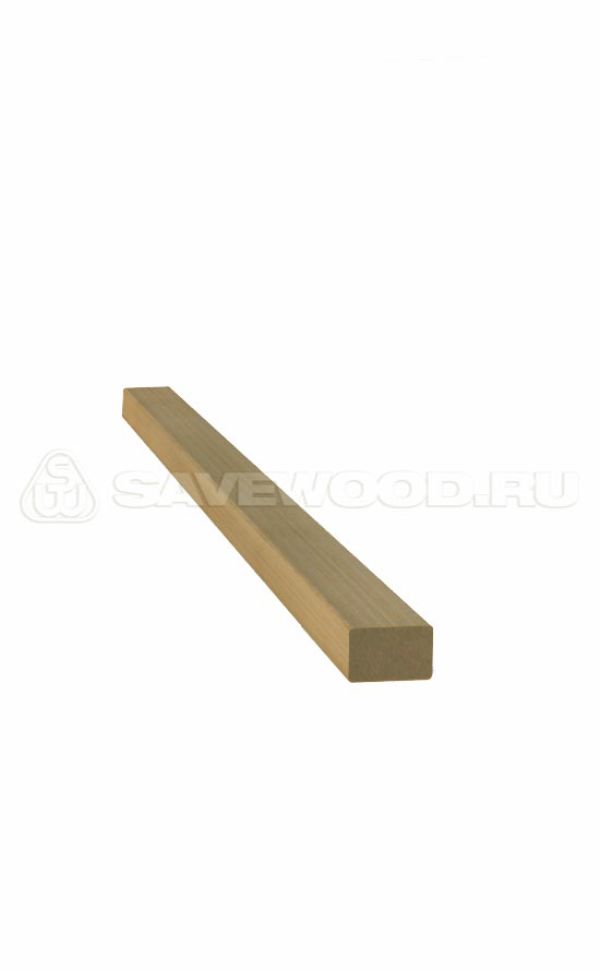 Полнотелый профиль Брус лавочный ДПК - SAVEWOOD