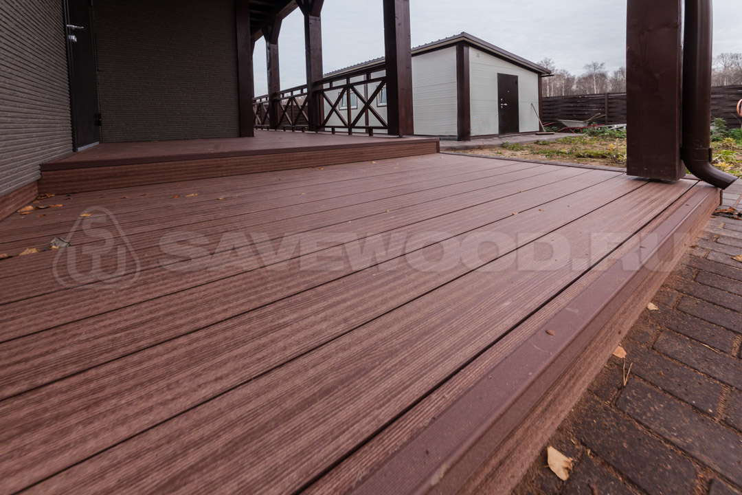 Ограждение балкона и террасы из ДПК - SAVEWOOD