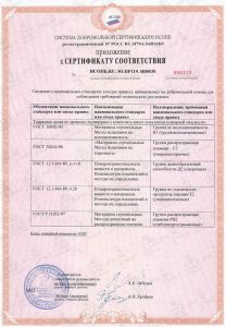 сертификат пожарной безопасности SAVEWOOD